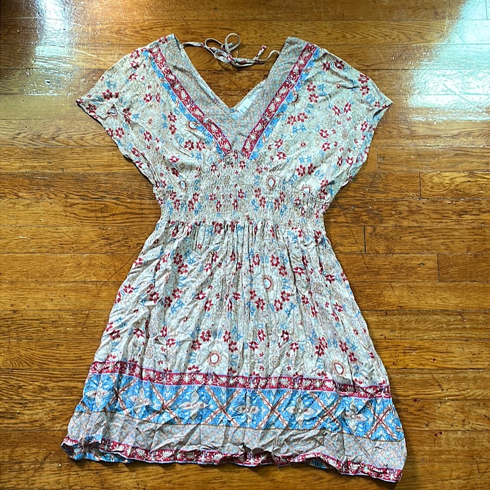 Just The Girl Women’s V-Neck Floral Dress